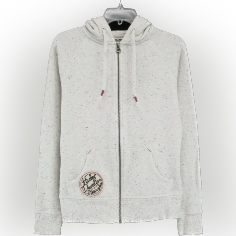 Harley Davidson WOMENS zip~up Hoodie (Medium)